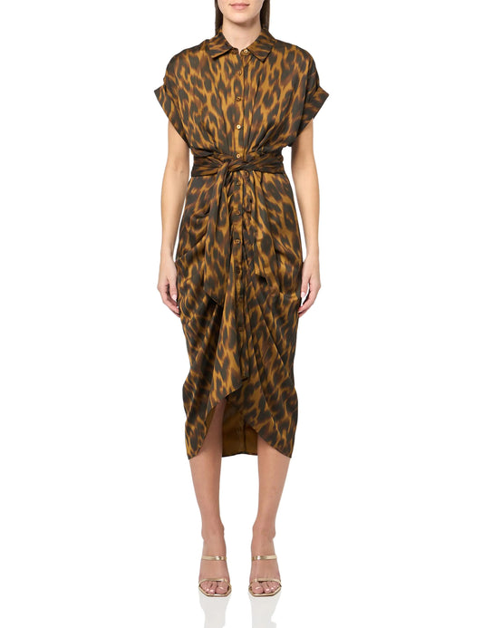 Steve Madden Apparel Womens Tori Dress Toffee